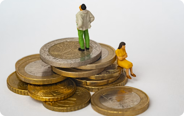 Miniaturas sobre moedas